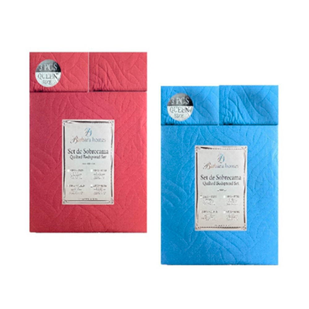 SOBRECAMA QUEEN 3 PZAS (724-1411459) MULTICOLOR
