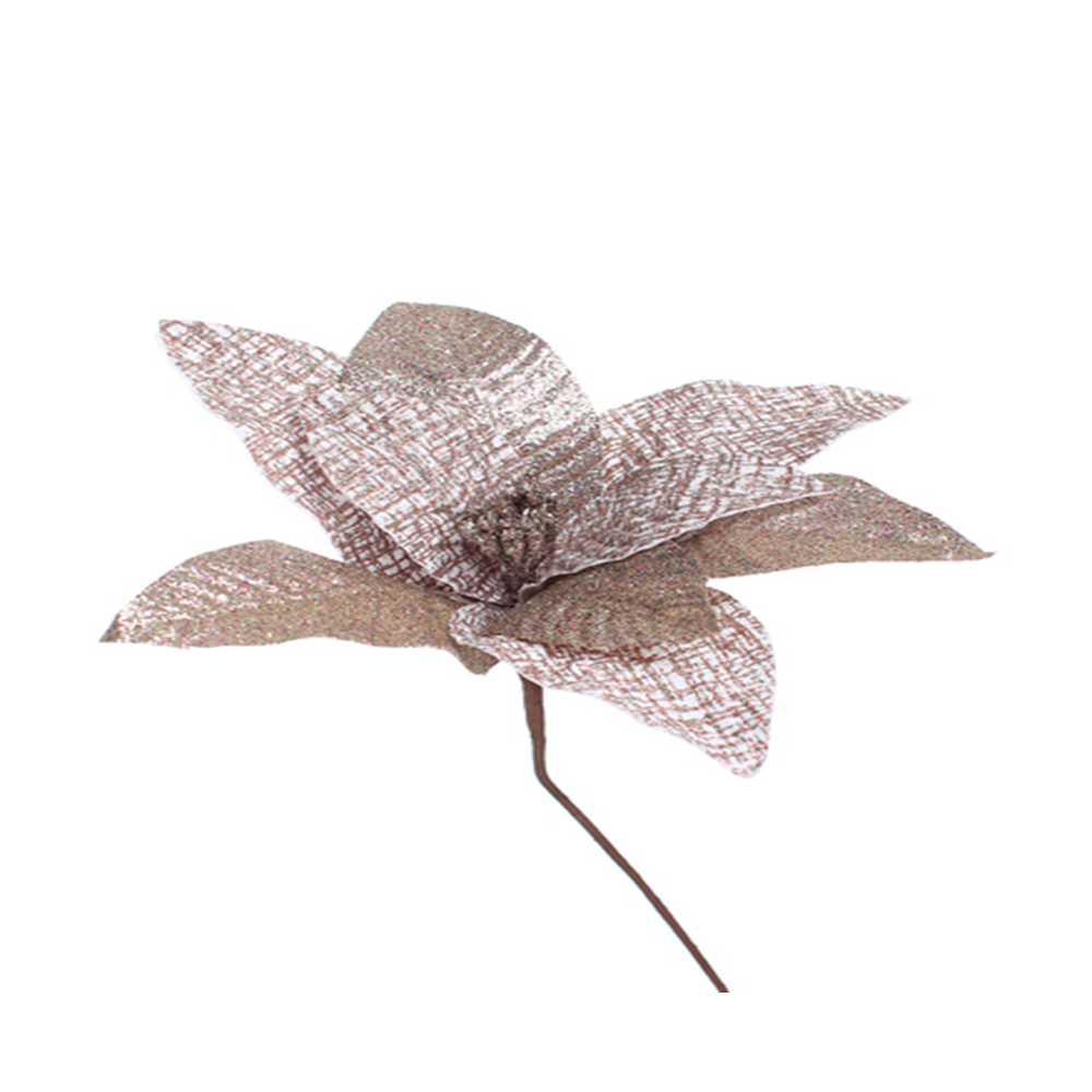 ADORNO POINSENTIA 9P 32X39CM  (831-AMX001-1495) CHAMPANA