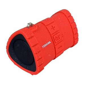 CORNETA TOSHIBA IMPERMIABLE TY-WSP100R BLUET ROJO