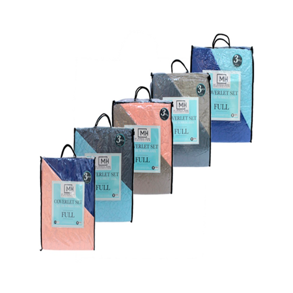 SOBRECAMA COMFORTER FULL 3 PZAS (724-0472588) SURTIDOS