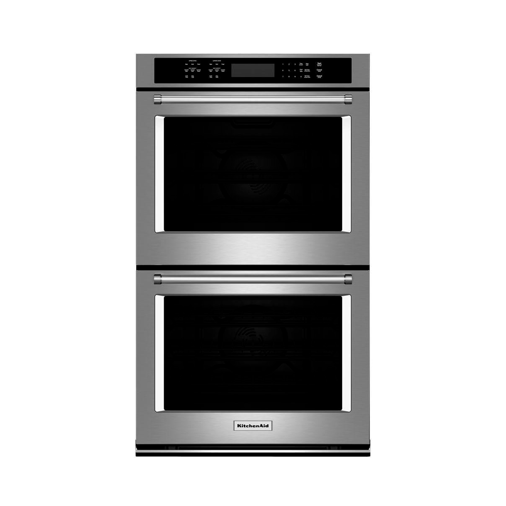 HORNO DOBLE 30" KITCHENAID KEMS309BSS ELECTRICO INOX