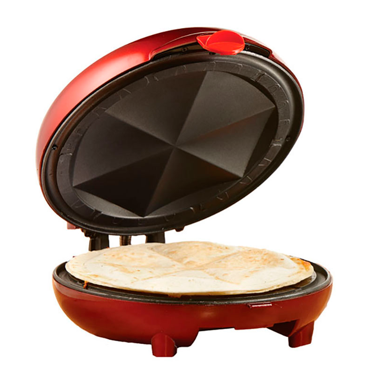 MAQUINA DE QUESADILLA MAKER BRENTWOOD TS-120 ROJO