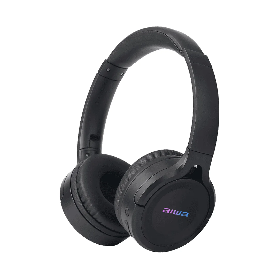 AURICULARES AIWA  BLUETOOH NEGROS AWK17B