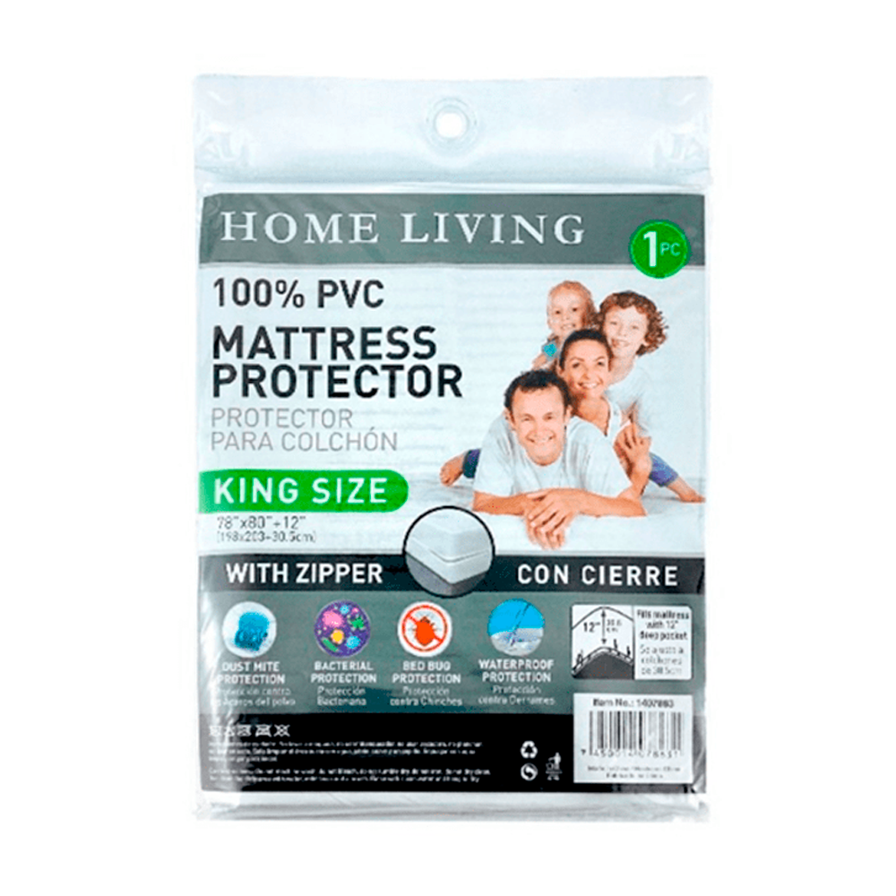 PROTECTOR P/COLCHON KING 78X80 (720-1407883) BLANCO