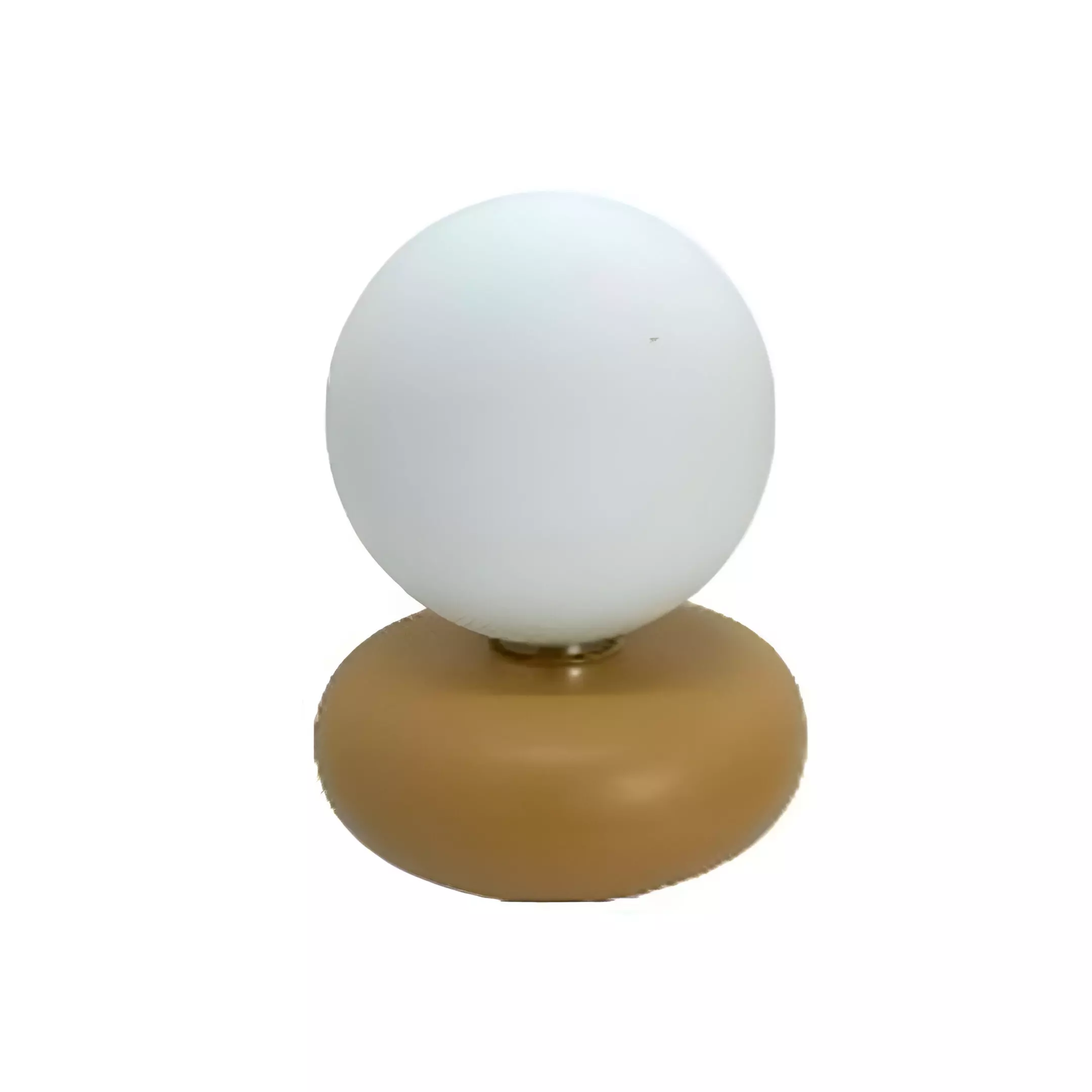 LAMPARA DE MESA 17CM 604-2404044 BLANCO/CREMA